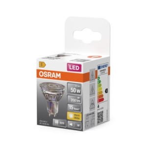 OSRAM LED PAR16 50 36° 3,7W 827 GU10 4099854458606 Replace: N/A
