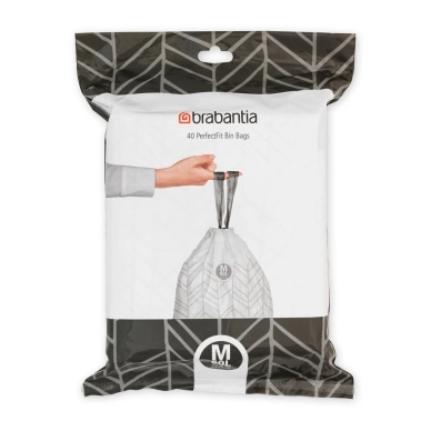 Brabantia Avfallspåsar  PerfectFit M, 60 l, Dispenser, 30 p 138829 Replace: N/A