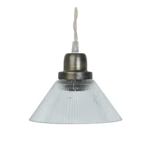 Strömshaga Taklampa Gunilla Liten Klar/Antik Mässing 717400 Replace: N/A