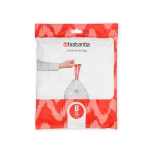 Brabantia Avfallspåsar  PerfectFit, B, 5L, 40 st 137747 Replace: N/A
