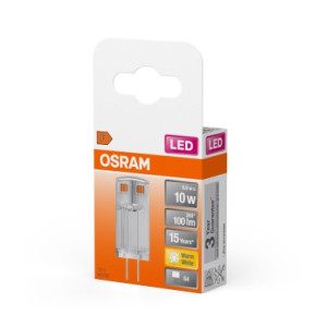 OSRAM LED Pin 10 Klar 12V 0,9W 827 G4 4058075431935 Replace: N/A