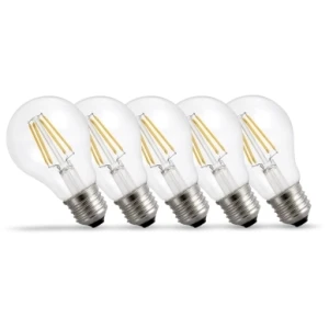 Spectrum LED 5-pack A-klassade E27 LED-lampor WOJ14639-5 Replace: N/A