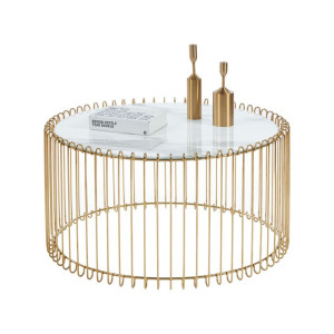 PROMOCJA Ława biały marmur 80 L13-FX (G)
