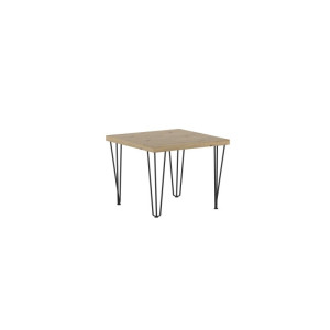 PROMOCJA Ława dąb artisan + nogi III 67x67 L(B)-FX