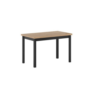 PROMOCJA Stół dąb złoty craft/czarny 68x120 ST23-FX