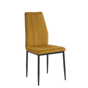 PROMOCJA Krzesło velvet curry K12-FX