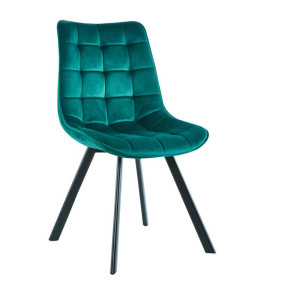 PROMOCJA Krzesło velvet zielone J265