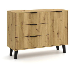 BORG DUO komoda 1d3s dąb artisan Mebelbos