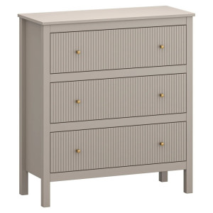 KLEO komoda 3s taupe Mebelbos