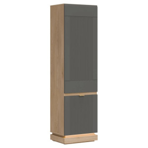 SZAFKA MILTON ML07 SZARY MAT LIVEO