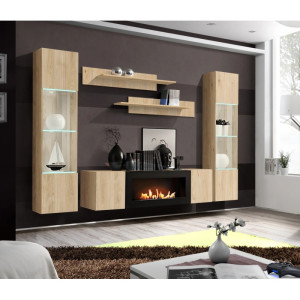 PROMOCJA FLY M3 meblościanka Hickory Jackson ASM