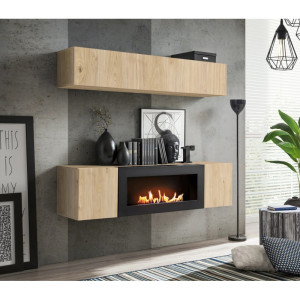 PROMOCJA FLY N1 meblościanka Hickory Jackson ASM