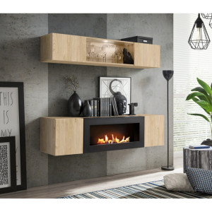 PROMOCJA FLY N3 meblościanka Hickory Jackson ASM