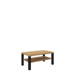 Stolik kawowy SVEN 115x65 Artisan/Czarny Mat ADRK