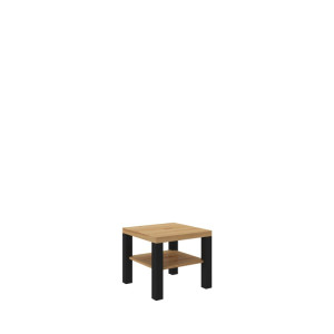 Stolik kawowy BILL 60x60 Artisan/Czarny Mat ADRK