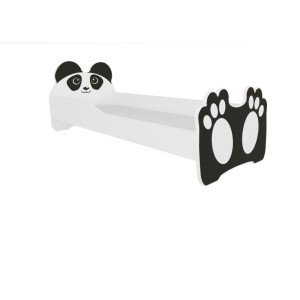 Łóżko z materacem BEAR BLACK 140x70 Czarny ADRK