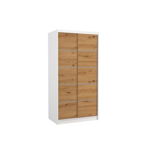 Szafa przesuwna RIVA 100 Biały/Artisan ADRK