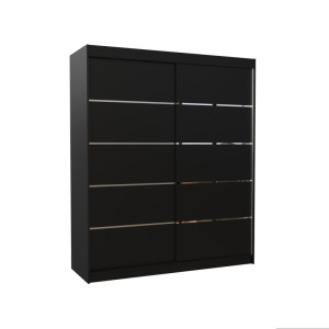 Szafa przesuwna SPECTRA 180 Czarny ADRK