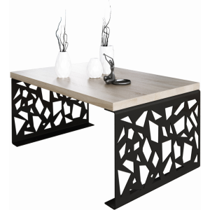 Stolik kawowy SEMARA 100x60 Czarny/Sonoma ADRK