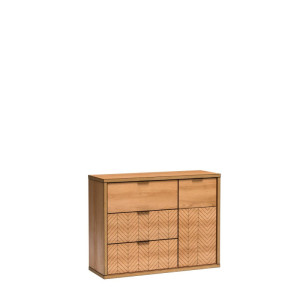 PROMOCJA Komoda FONTI F-5 CARAMEL OAK Jarstol