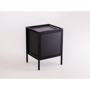 Regał SKAP BLACK 1R1 DOOR