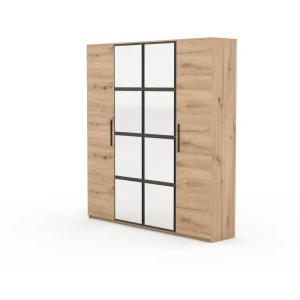 Szafa z lustrem MALEN Dąb Artisan ADRK
