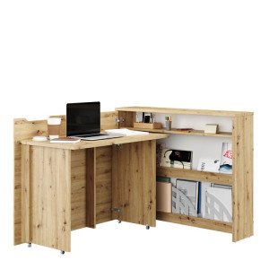 PROMOCJA Składane biurko Work Concept Lenart Dąb artisan