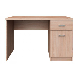 Biurko 1D1S/120 Dąb Sonoma TOP MIX Mebelbos
