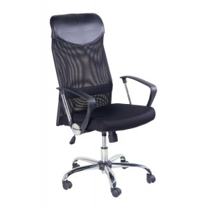PROMOCJA Fotel biurowy czarny QZY-2501