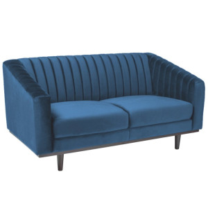 Sofa Asprey 2 velvet Signal Granatowy