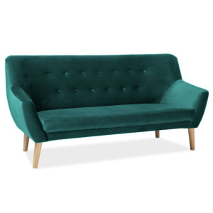 Sofa Nordic 3 Velvet Signal Zielony