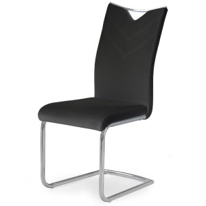 Krzesło biurowe K224 Halmar Czarny/Chrom