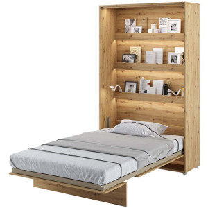 Półkotapczan pionowy 120x200 Bed Concept BC-02 Lenart Dąb artisan