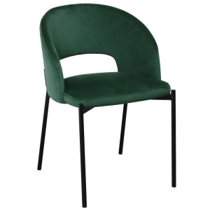 Krzesło do salonu K455 Halmar Zielony/Czarny