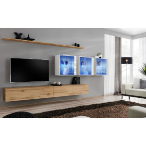 PROMOCJA Meblościanka Switch XVII wotan/biały SW17 ASM