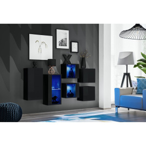 PROMOCJA Switch komoda IV czarny ASM