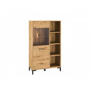PROMOCJA Witryna Nevio 19 Dąb artisan ML Meble