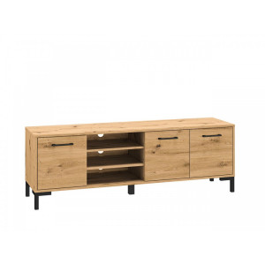 PROMOCJA Szafka RTV Nevio 20 Dąb artisan ML Meble
