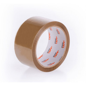 Taśma pakowa solvent StickyTape+ 50mm/66y brąz