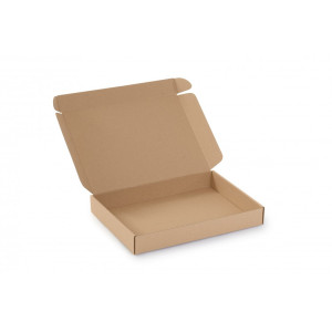 Karton fasonowy 334x244x45mm (350x250x50) brązowy