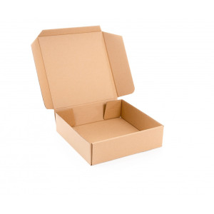 Karton fasonowy 325x325x90mm brązowy