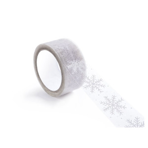 Taśma pakowa Śnieżynka akryl 48mm/60y