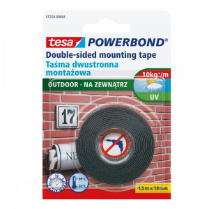 Taśma montażowa TESA zewnętrzna 1.5mx19mm
