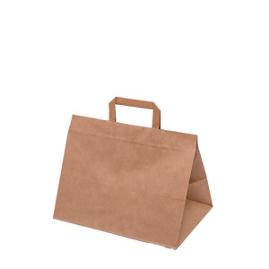 Torba papierowa cateringowa 320x220x245mm 80g
