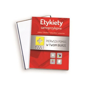 Etykieta bez nadruku arkusz 210x99mm 300szt