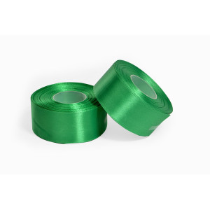 Wstążka satynowa 38mm/27m zielona