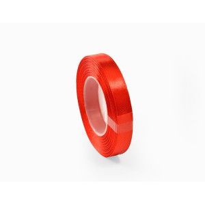 Wstążka satynowa 12mm/25m czerwona
