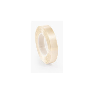 Wstążka satynowa 12mm/25m Kremowa