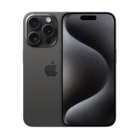 Apple - iPhone 15 Pro - 256 Go - Reconditionné - Très bon état - Titane noir