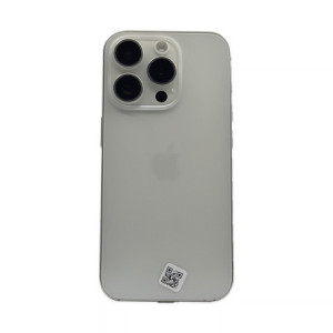Apple - iPhone 15 Pro - 128 Go - Reconditionné - Premium - Titane blanc